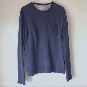 Purple Obey sweater / sweatshirt with front pocket